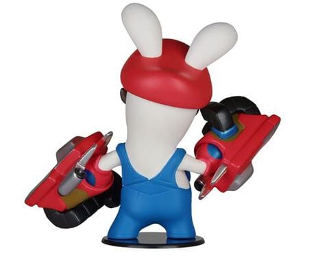 Figurine - Mario + The Lapins Cretins -  Lapin Mario